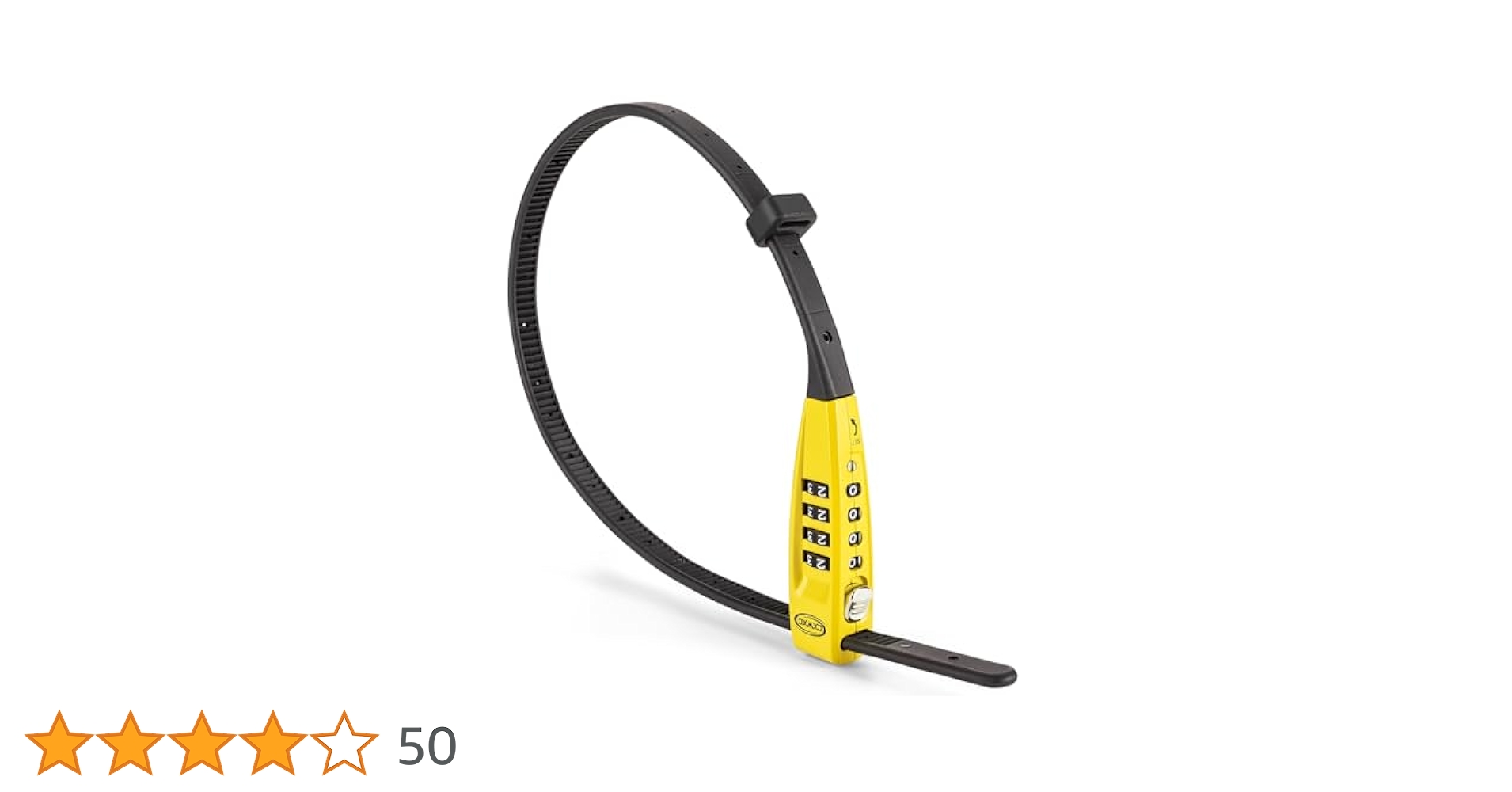 Amazon.co.jp: CXWXC 自転車 ワイヤーロック 長い 450mm 4桁